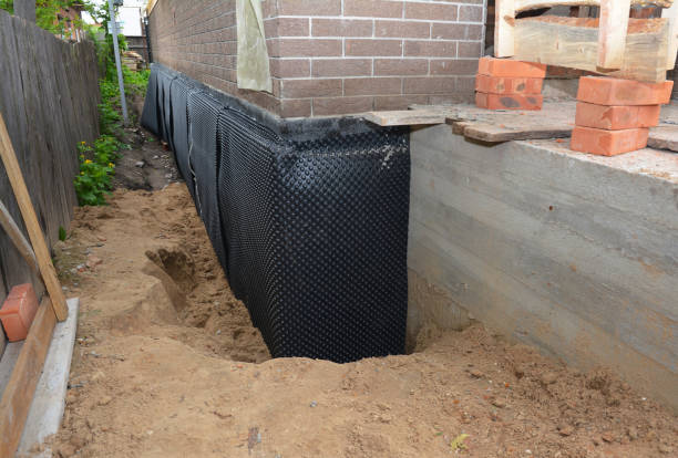 SJ Waterproofing Pros technician performing targeted Waterproofing assessment in College Grove, TN